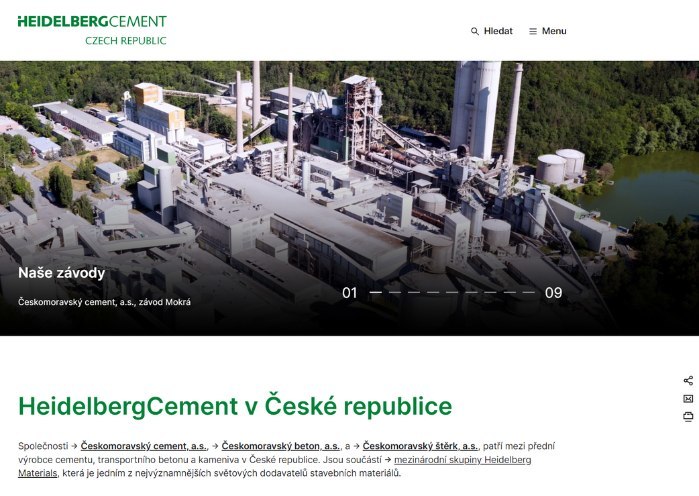 český cement